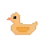 Duck pixel art