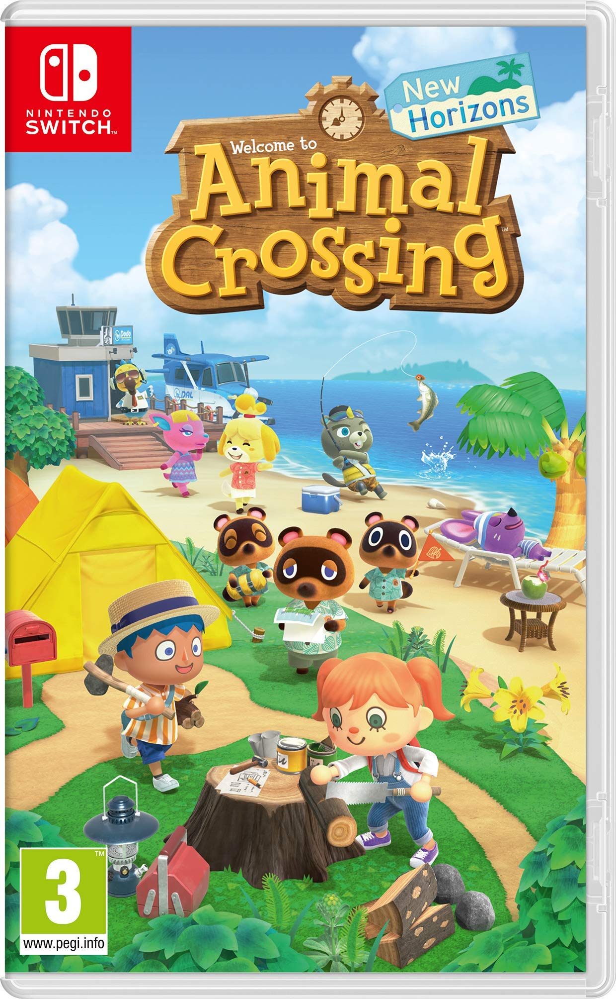 Animal Crossing: New Horizons box art