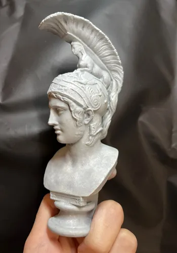 3D printed bust of Mars