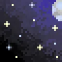 Asterism pixel art tile