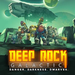 Deep Rock Galactic box art
