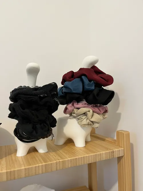 3D printed dinosaur scrunchies holder