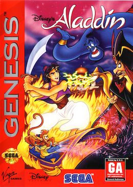 Disney's Aladdin box art