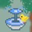 Fountain pixel art
