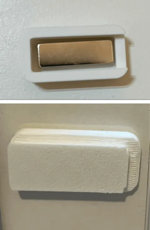 Magnetised container