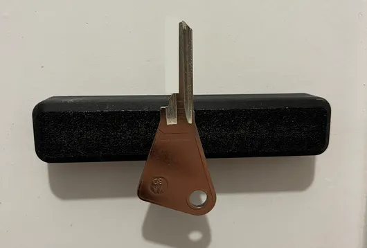 Magnetised key holder