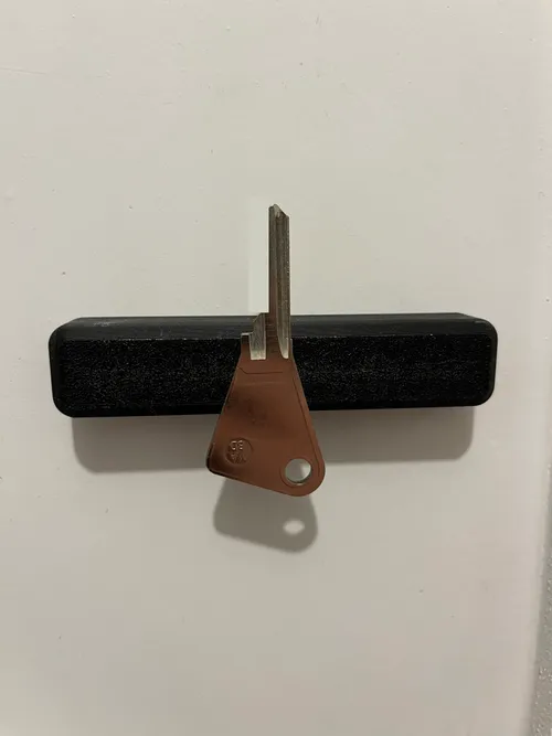 Magnetised key holder