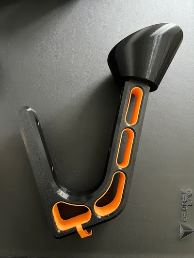 Orange Helmet Holder