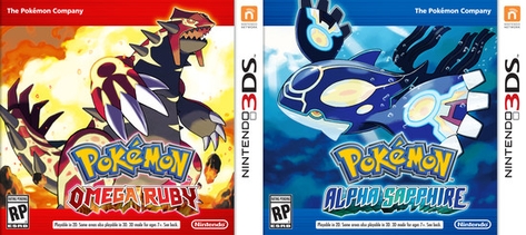 Pokémon Ruby/Sapphire/Emerald box art