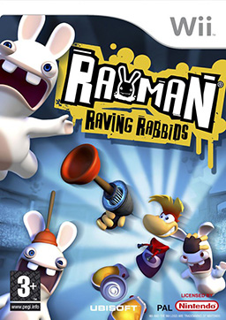 Rayman Raving Rabbids box art