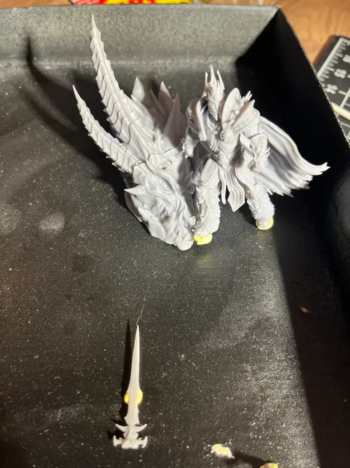 Resin print of Arthas