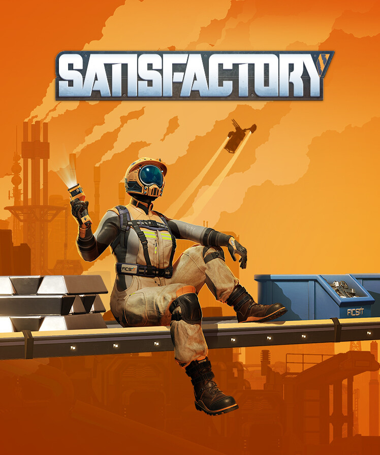Satisfactory box art
