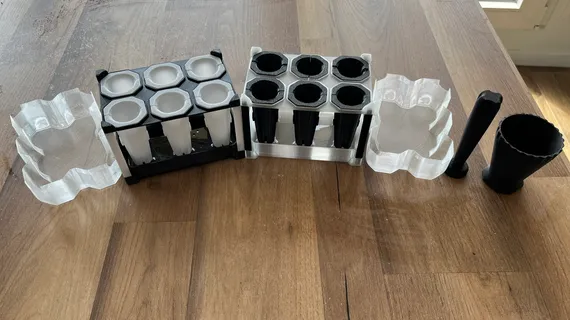 Self-watering seed starter, second angle