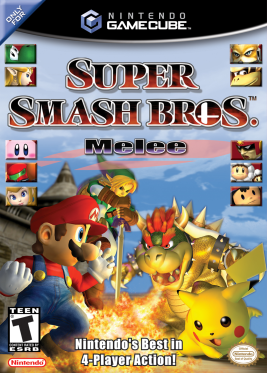 Smash Bros. Melee box art