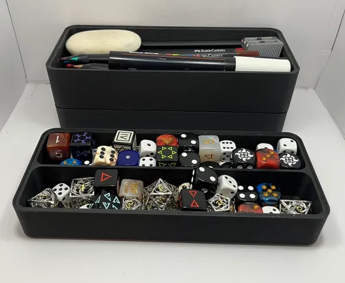 Parametric sorting tray with compartments