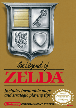 The Legend of Zelda box art